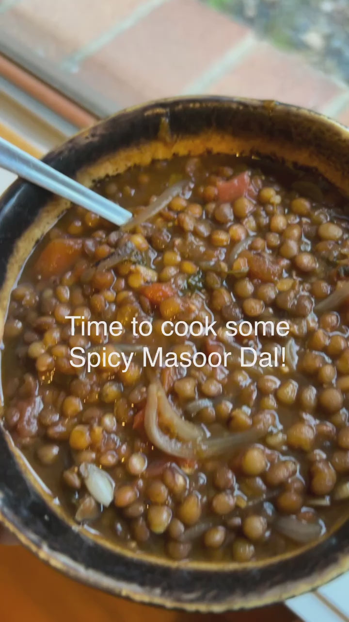 Spicy Masoor Dal